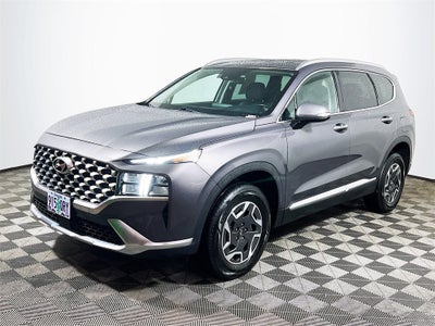 2021 Hyundai Santa Fe Hybrid Blue