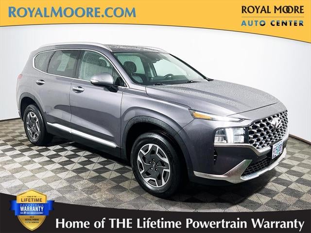 2021 Hyundai Santa Fe Hybrid Blue