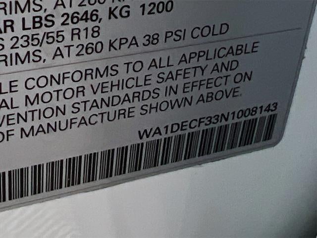 2022 Audi Q3 Premium S Line quattro