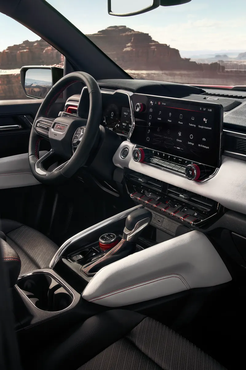 2026 GMC Canyon infotainment system at Royal Moore Buick GMC in Hillsboro OR