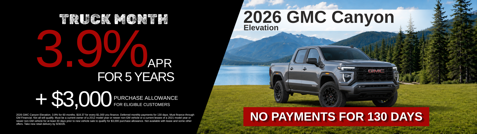 GMC Canyon 3.9% APR at Royal Moore GMC