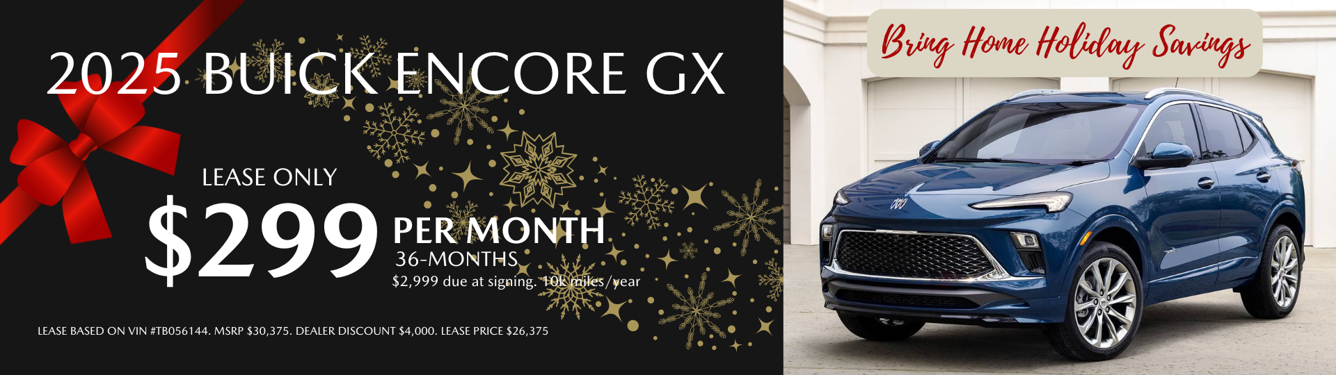 2026 Buick Encore GX Lease